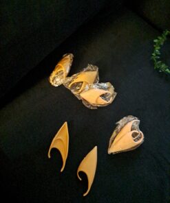 10 Pairs Elf Ears Light Color Skin Color Flesh Color Short Medium Long Style Cosplay Fairy Pixie Elf Ears Dress Up Costume Masquerade Accessories for Halloween Elven Vampire Fairy Ears 15 714TVTz2aAL