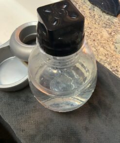 Petmate Replendish Automatic Gravity Waterer for Cats and Dogs, BPA-Free, No Batteries Required, Includes Charcoal Filter, 1 Gallon, Made in USA Silver 1 GAL 44 714TrH3GrL