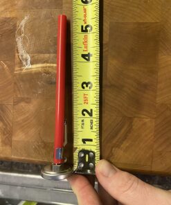 Rubbermaid Commercial Products Food/Meat Instant Read Thermometer, Pocket Size, Dishwasher Safe, Red, For Meat/Food Cooking and Grilling/Oven 22 714UojvxzL