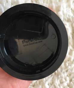 Fotodiox Designer (Black) Lens Rear Cap Compatible with Canon EOS EF and EF-S Lenses 12 714VoONRUBL