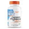 Doctor's Best Curcumin Phytosome with Meriva, Non-GMO, Vegan, Gluten Free, Soy Free, Joint Support, 500 mg 180 Veggie Caps (DRB-00230) Unflavored 180VC 15 714W CjFTOL