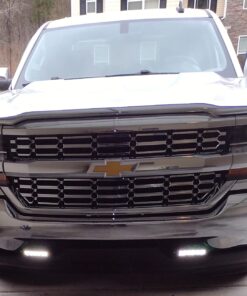 Nilight 40001S-B Bar Super Slim 2PCS 7 Inch 30W Spot Driving Fog 3600LM Single Row Off Road LED Lights for Jeep-2 Style Mounting Brackets, 2 Years Warranty White 81 714Y8AK1GTL