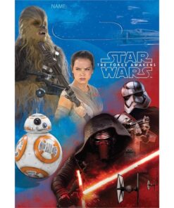 American Greetings Star Wars Episode VII Treat Bags, 8 Count, Party Supplies Novelty