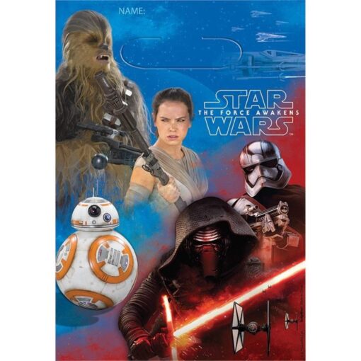 American Greetings Star Wars Episode VII Treat Bags, 8 Count, Party Supplies Novelty