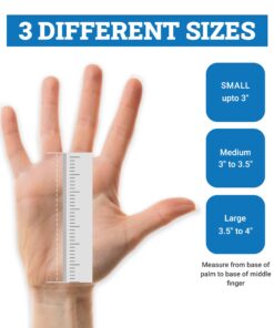 Gibson Rainbow Gymnastics Hand Grips, MADE IN USA Large Blue 17 714ZOUbLnEL