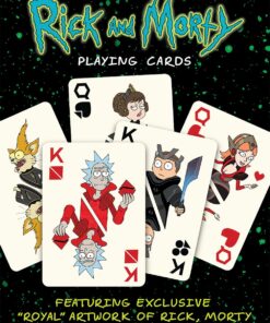 USAopoly Playing Cards: Rick & Morty Cards, Multicolor 13 714a9RTYEyL