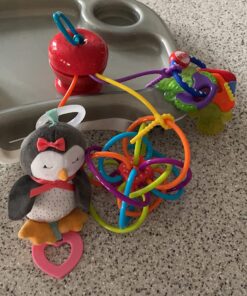 Grapple, Suction Cup Toys Holder for High Chair , Stroller and Teething Toys for Babies 6-12 Months. One of Your Baby Must Haves! Red 35 714aL3jd DL