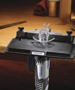 Dremel 231 Portable Rotary Tool Shaper and Router Table- Woodworking Attachment Perfect for Sanding, Shaping, and Trimming Edges 30 714amYpk9TL