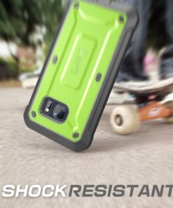 SUPCASE Unicorn Beetle Pro Series Case Designed for Galaxy S7, with Built-In Screen Protector Full-body Rugged Holster Case for Samsung Galaxy S7 (2016 Release) (Green/Gray) (green/Gray) 19 714b4LKzHHL
