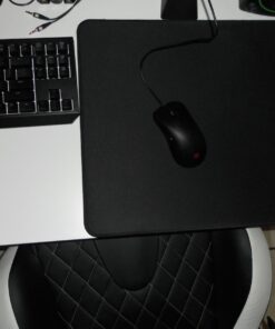 BenQ Zowie G-SR Gaming Mousepad for Esports I Cloth Surface I Stitched Edges I Large Size Black 28 714benFaYPL