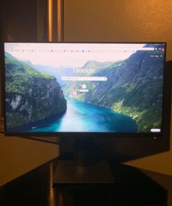 Dell P2419H 24 Inch LED-Backlit, Anti-Glare, 3H Hard Coating IPS Monitor - (8 ms Response, FHD 1920 x 1080 at 60Hz, 1000:1 Contrast, with ComfortView DisplayPort, VGA, HDMI and USB), Black Single 45 714d2TfxC1L