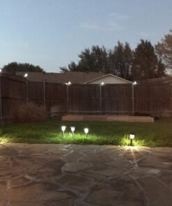 Signature Garden Premium Stainless Solar Garden Lights - Super-Bright 15 Lumens - Perfect Neutral Design; Makes Garden Pathways & Beds Look Great - Easy NO-Wire Installation; Water-Resistant Stainless Steel Silver 6-pack 33 714dYR9p3gL 1