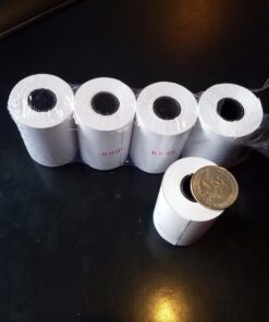 RBHK 2 1/4" x 50' Thermal Receipt Paper, Cash Register POS Paper Roll (50 Rolls) 50 Rolls 11 714detiCTYL