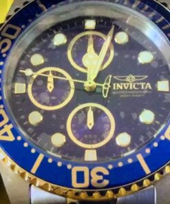 Invicta Men's 1773 Pro Diver Collection Chronograph Watch 37 714fxqLmQL