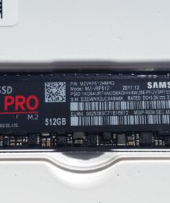 Samsung 960 PRO NVMe M.2 512GB SSD (MZ-V6P512BW) 512 GB 60 714g2RZ7PL