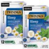 Twinings Nightly Calm Herbal Tea K-Cup Pods for Keurig - Sleep Tea, Bedtime Caffeine-Free Tea Blend, Soothing Chamomile, Relaxing Spearmint, Subtle Lemongrass Flavor, 12 Count (Pack of 2) 36 714hSnJPVBL