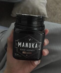 Kiva Raw Manuka Honey, Certified UMF 15+ | MGO 514+ | 100% Pure Genuine New Zealand (8.8oz/250g Bottle) | Non-GMO | No Antibiotics | Traceable | UMF & MGO Certified 51 714hWoPkSL
