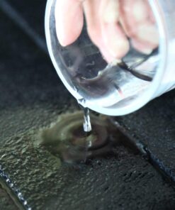 FINDNEW [Update Non-Slip Soft Microfiber Memory Foam Bath Mat,Toilet Bath Rug,with Increased Friction Bottom Washable Quickly Drying Bathroom mats (16" X 24", Black) 16"X 24" 26 714i1rKZOUS