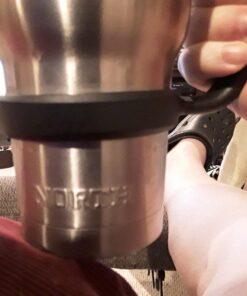 North Stainless Steel Vacuum Insulated 5-Piece Tumbler Set, 30 oz, Travel Mug For Home, Office, School – Like Yeti Tumbler For Ice Drink & Hot Beverage Stainless Steel 30 oz 38 714iamzaPNL