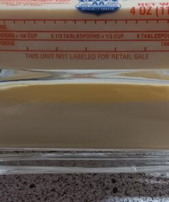 Kangaroo Glass Butter Dish with Lid - Elegant Crystal Glass to Hold Stick of Butter, Block of Cream Cheese & Serving Dish for Dishes & Small Fruits - Clear Butter Tray for Refrigerator & Counter Top 20 714ivf3kosL