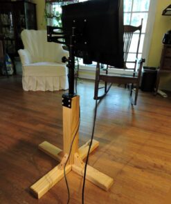 Mount-It! Single Monitor Arm Mount | Desk Stand | Heavy Duty Full Motion Height Adjustable | Fits 19 21 24 27 29 30 in VESA 75 100 Compatible Computer Screen | C-Clamp Base | Holds up to 33 Lbs 54 714jKBB67pL