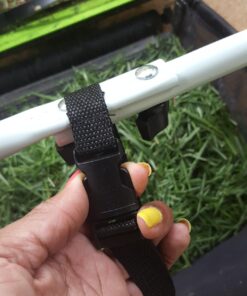 Greenworks 16-Inch Reel Lawn Mower with Grass Catcher 25052,Black/Green, 47"D x 22"W x 29.75"H 16" Reel Mower 64 714k7Z2kelL