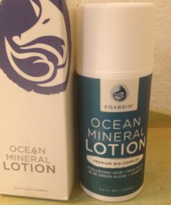 Ocean Mineral Facial Moisturizer - Natural & Organic Face Lotion for Women Daily Use - Sensitive Oily Dry and Other Skin Types - Anti Aging Hydrating - Seaweed Bio-Complex 2 oz 46 714kEmD9hoL