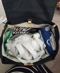 Baby Diaper Bag Backpack with Stroller Hooks, Pipi bear Multi-function Stylish Travel Diaper Back Pack for Mom and Dad, Baby Changing Bag, Maternity Nappy Bag for Boys and Girls, Large Capacity, Black 82 714l0CxuYkL