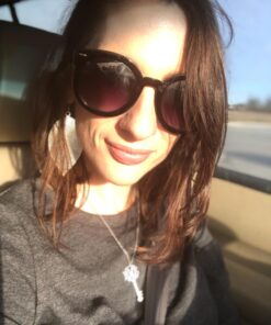 grinderPUNCH Trendy Round Polarized Sunglasses | Trendy Oversized Sunglasses for Women Men | Retro Round Polarized Sunglasses 2 Pack Saver - Dark Lens 50 Millimeters 37 714mW4wsFQL