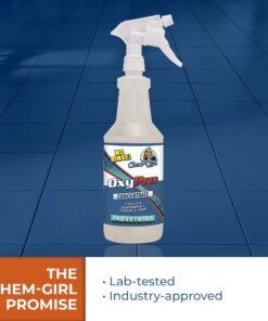 Chem-Girl OxyPro Concentrated Multi-Purpose Surface Cleaner to the Rescue - Chlorine-Free, Oxygen-Powered Stain & Odor Remover, 5 Percent Hydrogen Peroxide (H2O2), 1 Quart Quart (Pack of 1) 16 714mmuMFdcL