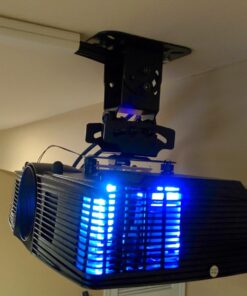 QualGear PRB-717-Blk Ceiling Mount Projector Accessory,Black Mount Black Mount 44 714n8mRnWhL