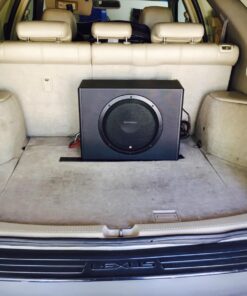 Rockford Fosgate Punch P300-12 Single 12" 300-Watt Amplified Subwoofer in Enclosure - Black 12 Inches Standard Packaging 58 714oLIgD4aL