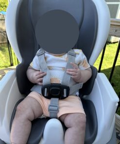 Ingenuity SmartClean Trio Elite 3-in-1 Convertible Baby High Chair, Toddler Chair, and Dining Booster Seat, For Ages 6 Months and Up, Unisex - Slate Trio Elite Slate 37 714qjEs9v8L