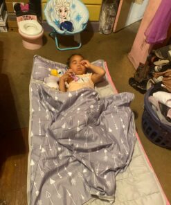 Regalo My Cot Portable Toddler Bed, Includes Fitted Sheet, Pink 40 714rAREfNvL