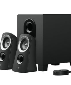 Logitech Z313 2.1 Multimedia Speaker System with Subwoofer, Full Range Audio, 50 Watts Peak Power, Strong Bass, 3.5mm Inputs, PC/PS4/Xbox/TV/Smartphone/Tablet/Music Player - Black 21 714sJeS46GL