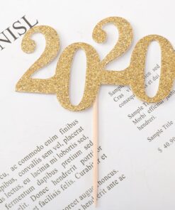 24pcs 2020 Congrats Grad Cake Topper Class of 2020 Graduate Party Decorations Supplies - High Graduation, College Graduate Cake Topper - Graduation Photo Props 13 714sSCMcyDL