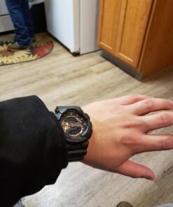 G-Shock X-Large Combi GA110 Black/Rose Gold 46 714spnPQC L