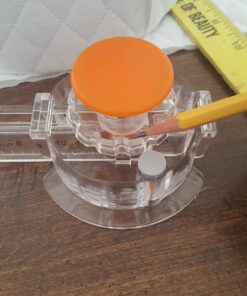 Fiskars Circle Cutter with 3 Replacement Blades - 1" to 8” Cut Length - Arts and Crafts Paper Cutter - Clear/Orange Paper Cutter & Refill Blades 45 714t2r3J2L