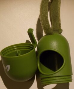 Earth Rated Leash Dispenser & 15 Dog Poop Bag Bundle Pack - Ultra-Thick Doggie Waste Bags with Holder | Lavender-Scented With Leak-Proof Security 1 Dispenser, 15 Bags 44 714uagzCyxL