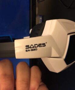 Anivia Computer Headset Headphones, 3.5mm Wired Over Ear Stereo Gaming Headsets with Microphone 40 714ueoszEXL