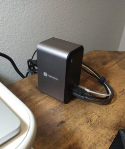 TOBENONE USB C Docking Station for 15 in MacBook - Dual Monitor Docking Station With 2 HDMI, 6 USB A, SD/Micro SD, LAN, 87W PD, Grey UDS013-No Power Adapter 50 714vbZBLzL