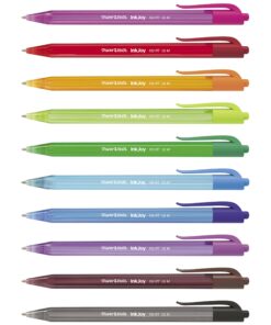 Paper Mate InkJoy 100RT Retractable Ballpoint Pens, Medium Point (1.0mm), Assorted, 16 Count 9 714wbj3lgL