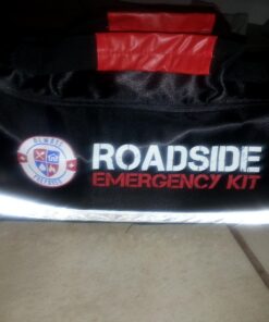 Always Prepared Premium (125 Piece) Roadside Emergency Car Kit – with Jumper Cables – All-in-One Auto Safety and First Aid Kit – Travel Safety for Women, Men, and College Kids – Roadtrip Essentials Premium Roadside Kit 47 714wjrnU7L