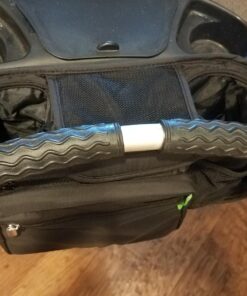 Ethan & Emma Universal Stroller Organizer - Elevate Your Experience w/Insulated Cup Holders, Diaper Storage, Secure Straps, Detachable Bag, Pockets for Phone, Keys, Toys. Smart Parenting Black 68 714wtHzBzkL