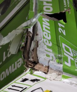 Greenworks 40V 21" Brushless Cordless (Push) Lawn Mower (75+ Compatible Tools), 5.0Ah Battery and Charger Included 21" Mower (5.0Ah) 57 714xl BFrkL