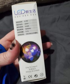 Rienar Sensor Led Night Light, Color Changing Plug-in LED Mushroom Dream Bed Lamp 51 714y2hybIL