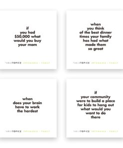 TableTopics Family Infomania: Questions to Start Great Conversations 11 714y5rQHfqL