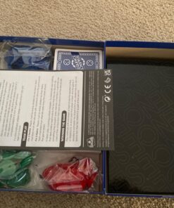 SEQUENCE- Original SEQUENCE Game with Folding Board, Cards and Chips by Jax ( Packaging may Vary ) White, 10.3" x 8.1" x 2.31" Multicolor 31 714yFh3LUrL