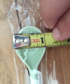 Gohh Long Handle Spoons 7.2 Inch: Latte Machiatto, Tall Iced Tea, Ice Cream Sundae, Coffee, Tea, Cocktail or Hot Chocolat Stirring Longdrink Spoons, Set of 6 Green, Blue, Pink 38 714yc0 yJbL