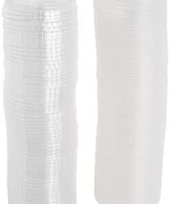 Polar Ice 125 Count Plastic Jello Shot Cups with Lids, 2-Ounce 1 Translucent 22 714z sGUGDL